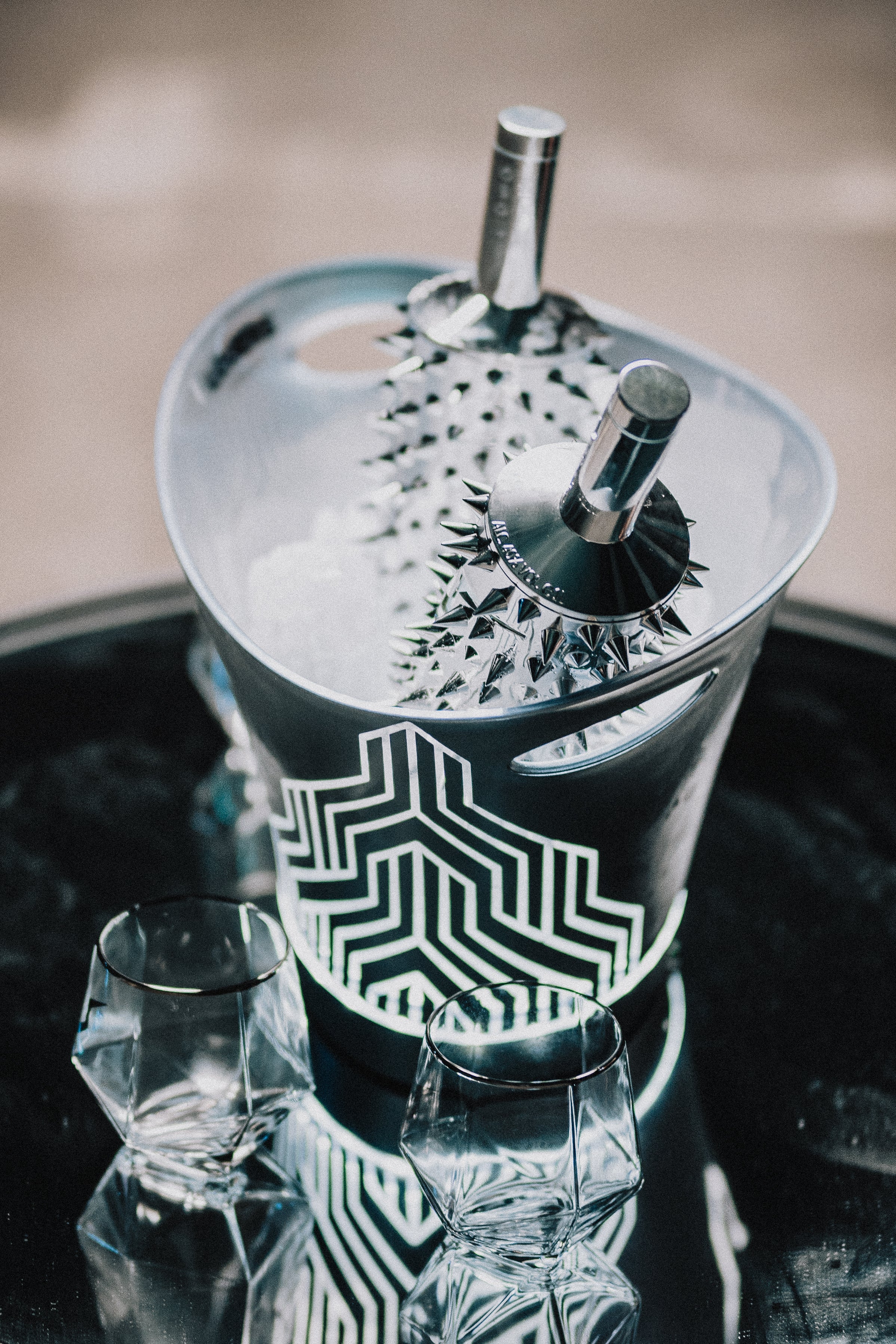 detailed artistry of the LOUERS cooler