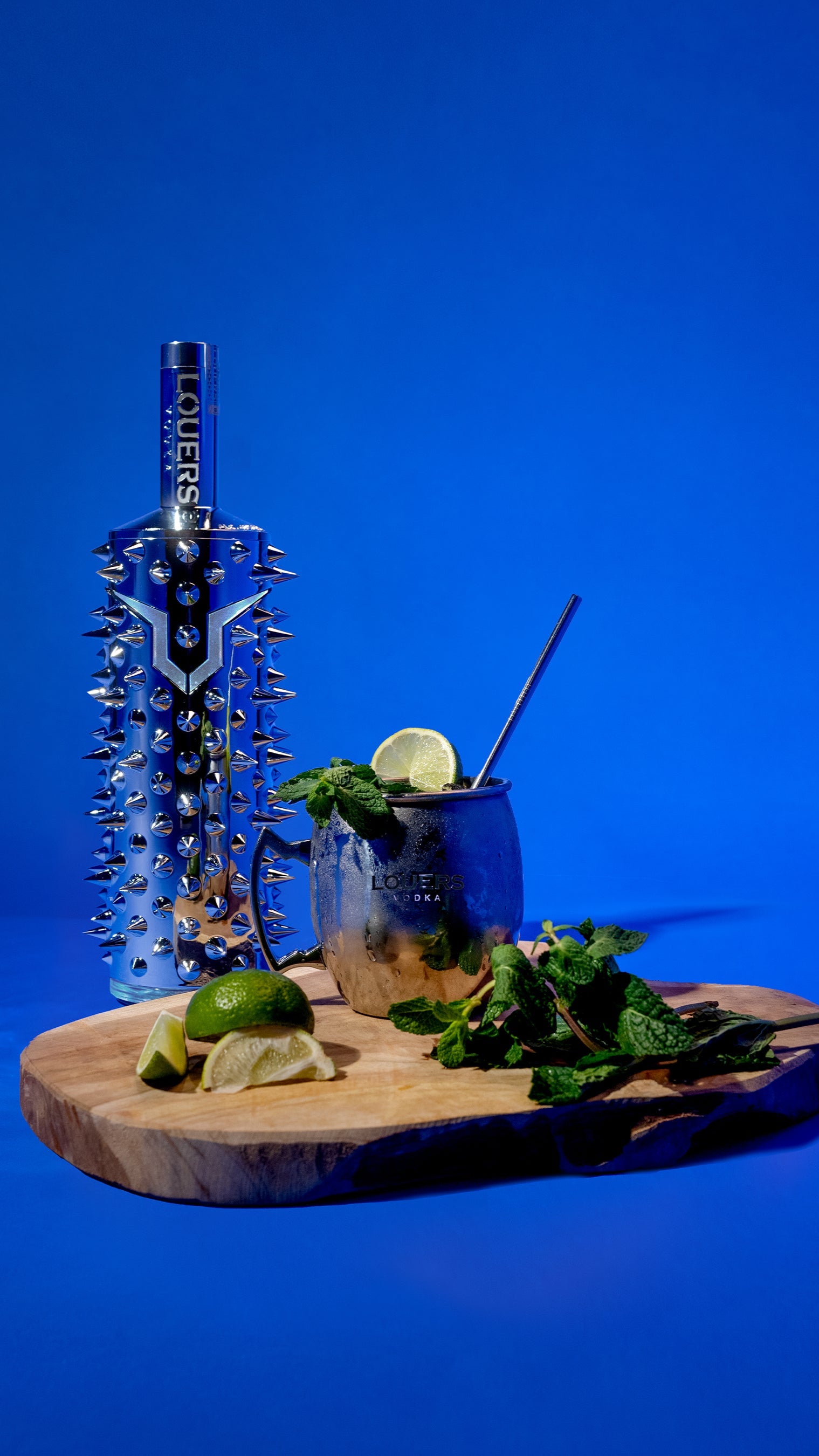 Moscow Mule cocktail with LOUERS vodka
