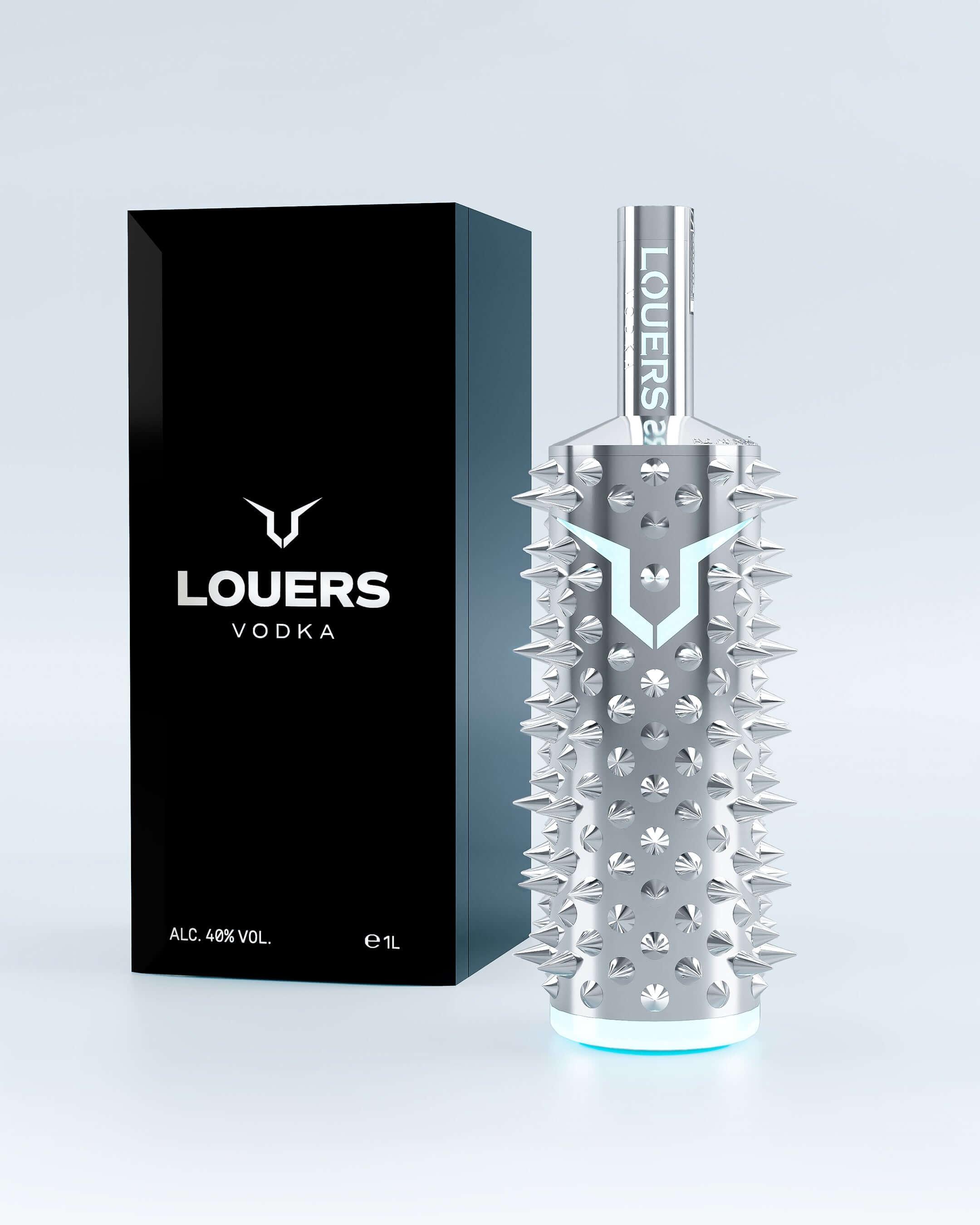 LOUERS vodka with Premium Wooden Piano Lacquer Giftbox